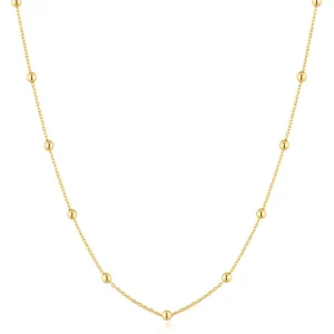 Ania Haie All Jmj & Branded Fashion Jewellery | Gold Beaded Chain Necklace