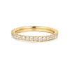 Ania Haie All Jmj & Branded Fashion Jewellery | Gold Plate CZ Pavé Ring - Size 54
