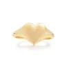 Ania Haie All Jmj & Branded Fashion Jewellery | Gold Plate Love Signet Ring - Size 54