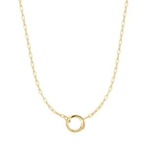 Ania Haie All Jmj & Branded Fashion Jewellery | Gold Plate Mini Charm Link Connector Necklace