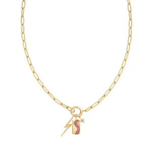 Ania Haie All Jmj & Branded Fashion Jewellery | Gold Plate Pop Charms Necklace