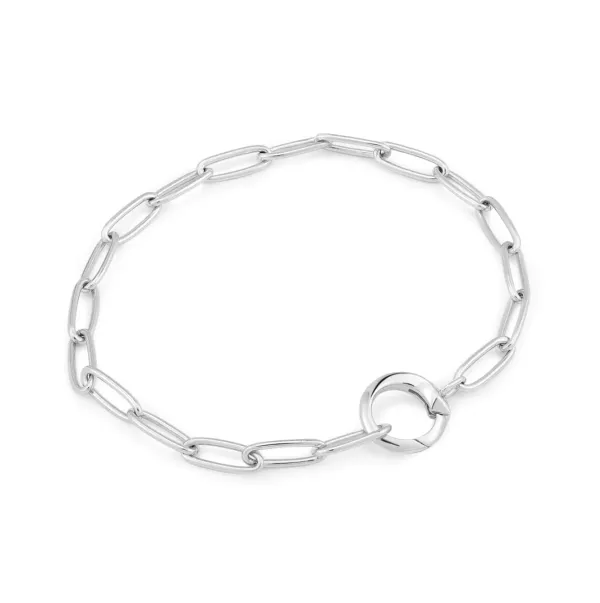 Ania Haie All Jmj & Branded Fashion Jewellery | Rhodium Plate Silver Reflections Charm Bracelet