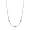 Ania Haie All Jmj & Branded Fashion Jewellery | Rhodium Plated Silver Multi Orb Link Chunky Necklace