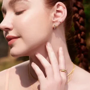 Ania Haie All Jmj & Branded Fashion Jewellery | Silver Kiss CZ Pavé Stud Earrings