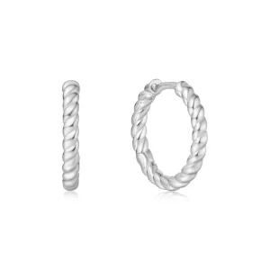 Ania Haie All Jmj & Branded Fashion Jewellery | Silver Medium Huggie Hoop Earrings