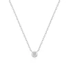 Ania Haie All Jmj & Branded Fashion Jewellery | Silver Round Solitaire CZ Necklace