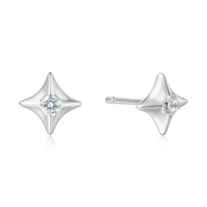 Ania Haie All Jmj & Branded Fashion Jewellery | Silver Sparkling Star Stud Earrings