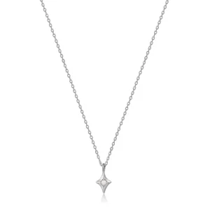 Ania Haie All Jmj & Branded Fashion Jewellery | Sterling Silver Star Kyoto Opal Pendant Necklace