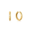 Ania Haie All Jmj & Branded Fashion Jewellery | Yellow Gold Plate Scattered Stars CZ Hoop's