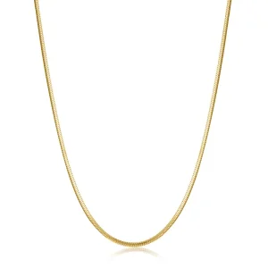 Ania Haie All Jmj & Branded Fashion Jewellery | Yellow Gold Plate Snake Chain Necklace