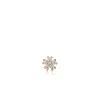 Ania Haie All Jmj & Branded Fashion Jewellery | Yellow Gold Plated Sparkle Flower CZ Single Cartilage Stud