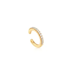 Ania Haie All Jmj & Branded Fashion Jewellery | Yellow Gold Plated Gold Glam CZ Ear Cuff