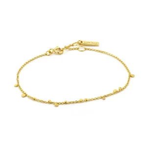 Ania Haie All Jmj & Branded Fashion Jewellery | Yellow Gold Plate Geometry Mixed Discs Bracelet