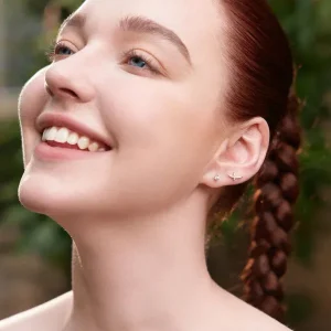 Ania Haie All Jmj & Branded Fashion Jewellery | Yellow Gold Plate Pear Shaped CZ Stud Earrings