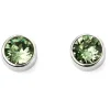 Jack Murphy Jewellers Jmj Birthstone Jewellery | Jmj Sterling Silver Jewellery | August Sterling Silver Crystal Birthstone Earrings