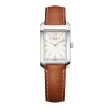 Baume & Mercier Ladies Baume Et Mercier Watches | 35mm Hampton Rectangular Leather Strap