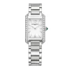 Baume & Mercier Ladies Baume Et Mercier Watches | 35mm Hampton Diamond Set Bezel Steel Watch