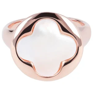 Bronzallure MILANO All Jmj & Branded Fashion Jewellery | Bronzallure Alba Four Leaf Clover Seal Ring