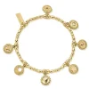 ChloBo All Jmj & Branded Fashion Jewellery | Gold Plate Positive Vibes Bracelet