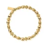 ChloBo All Jmj & Branded Fashion Jewellery | Gold Plated Mini Oval Bracelet
