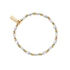 ChloBo All Jmj & Branded Fashion Jewellery | Silver & Gold Plated Twisted Oval & Round Bead Bracelet