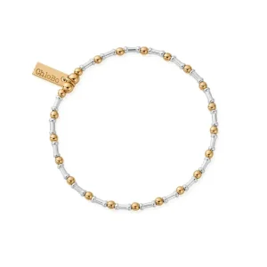 ChloBo All Jmj & Branded Fashion Jewellery | Silver & Gold Plated Rhythm of Water Bracelet