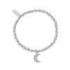 ChloBo All Jmj & Branded Fashion Jewellery | Sterling Silver Bead Didi Sparkle Starry Moon Bracelet