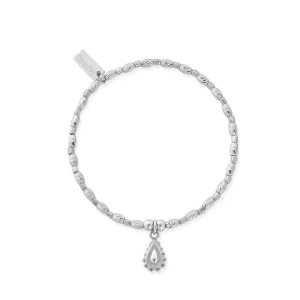 ChloBo All Jmj & Branded Fashion Jewellery | Sterling Silver Beaded Soul Glow Raindrop Bracelet