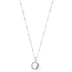 ChloBo All Jmj & Branded Fashion Jewellery | Sterling Silver Moon and Star Pendant Necklace