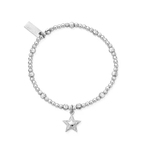 ChloBo All Jmj & Branded Fashion Jewellery | Sterling Silver Sparkle Beaming Star Bracelet