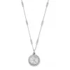ChloBo All Jmj & Branded Fashion Jewellery | Sterling Silver Triple Bobble Chain Wandering Free Necklace