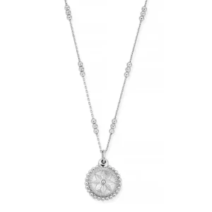 ChloBo All Jmj & Branded Fashion Jewellery | Sterling Silver Triple Bobble Chain Wandering Free Necklace