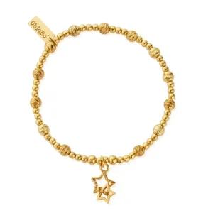 ChloBo All Jmj & Branded Fashion Jewellery | Yellow Gold Plate Interlocking Star Bracelet