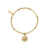 ChloBo All Jmj & Branded Fashion Jewellery | Yellow Gold Plated Mini Sun Mandala Bracelet