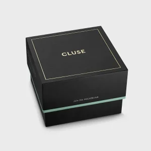 Cluse Mens Cluse Watches | 42mm Anthéor Multifunction Blue and Black 3 Dial Steel Bracelet Watch
