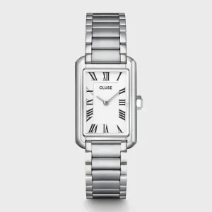 Cluse Ladies Cluse Watches | 21mm Belisenna Silver Steel Link Watch