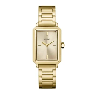 Cluse Ladies Cluse Watches | 30mm Fluette All Gold Toned Steel Link Watch