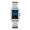 Cluse Ladies Cluse Watches | 30mm Fluette Silver & Royal Blue Dial Rose Toned Steel Watch