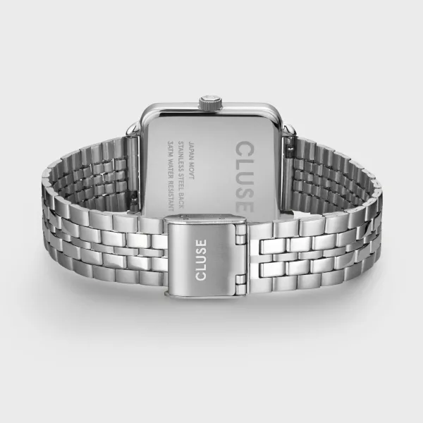 cluse_mm_la_ttragone_mult_3.webp Cluse Ladies Cluse Watches | 30mm La Tétragone Multifunction Stainless Steel Link Bracelet Watch