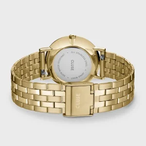 Cluse Ladies Cluse Watches | 33mm Pavane Petite 2.0 Yellow Gold Colour Steel Bracelet Watch