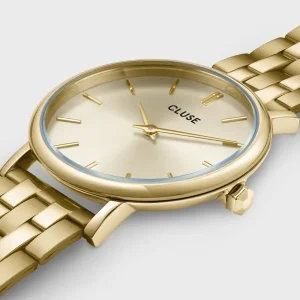 Cluse Ladies Cluse Watches | 33mm Pavane Petite 2.0 Yellow Gold Colour Steel Bracelet Watch