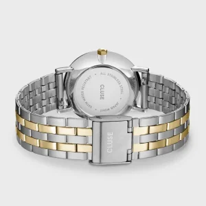 Cluse Ladies Cluse Watches | Pavane Petite Stainless Steel & Yellow Gold Two Tone Watch