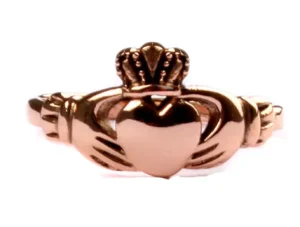 Jack Murphy Jewellers Jmj Gold Jewellery | 9ct Rose Gold Claddagh Ring - Size M