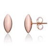Jack Murphy Jewellers Jmj Gold Jewellery | 9ct Rose Gold Marquise Shaped Stud Earrings