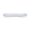 Jack Murphy Jewellers White Gold Wedding & Eternity Rings | 18ct White Gold Brilliant Round Channel Set 3mm Diamond Ring 0.40ct