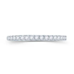 Jack Murphy Jewellers White Gold Wedding & Eternity Rings | 18ct White Gold Brilliant Round Claw Set 1.70mm Diamond Ring 0.20ct