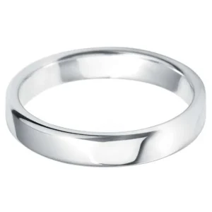 Jack Murphy Jewellers White Gold Wedding & Eternity Rings | 18ct White Gold Classic Court Medium 4mm Wedding Band