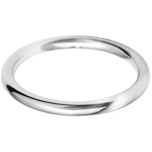 Jack Murphy Jewellers White Gold Wedding & Eternity Rings | 18ct White Gold Classic Court Medium 2mm Wedding Band
