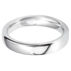 Jack Murphy Jewellers White Gold Wedding & Eternity Rings | 18ct White Gold Classic Court Heavy 4mm Wedding Band
