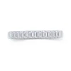 Jack Murphy Jewellers White Gold Wedding & Eternity Rings | 18ct White Gold Emerald Claw Set 3.6mm Diamond Ring 1.00ct